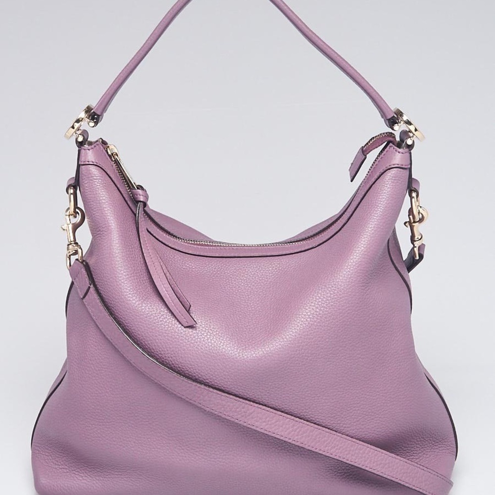 COPY - Gucci Miss GG hobo bag in lavender leather